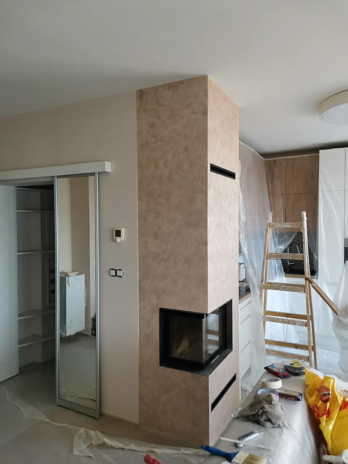 Küche professionell gestrichen in Berlin